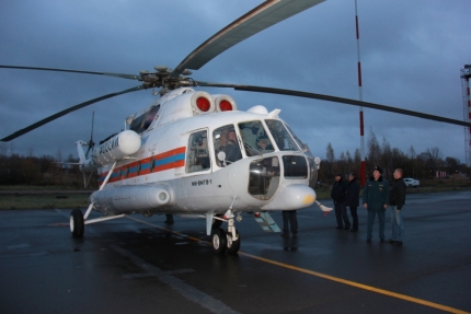Вертолет Ми-8 начал круглосуточное дежурство на территории Нижегородской области - фото 1