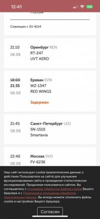 Рейс Нижний Новгород &mdash; Ереван перенесли девять раз 8 августа - фото 2