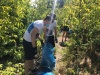На набережной Марата прошел субботник
