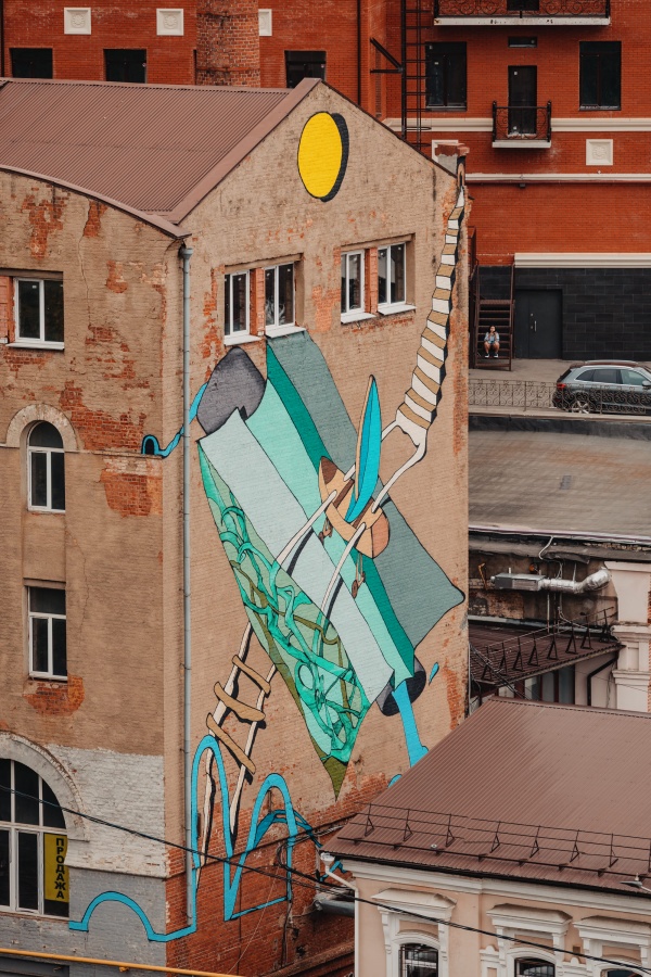 Пять новых больших граффити появились на улицах Нижнего Новгорода - фото 5