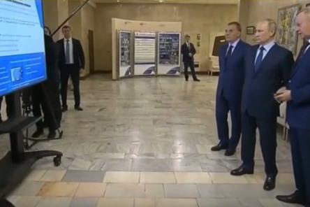 Выставку цифровых проектов Росатома показали Путину в Сарове