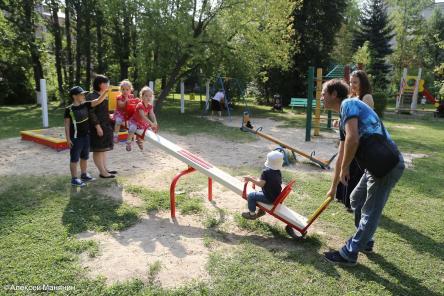 Новая детская площадка с wi-fi и видеонаблюдением откроется в Автозаводском районе 1 сентября