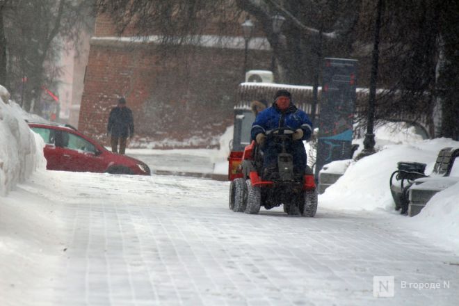 Снежный циклон &laquo;Валли&raquo; обрушился на Нижний Новгород: фоторепортаж - фото 54