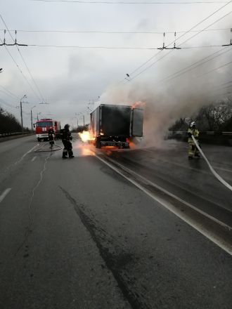 &laquo;ГАЗель&raquo; сгорела на дороге в Московском районе - фото 2