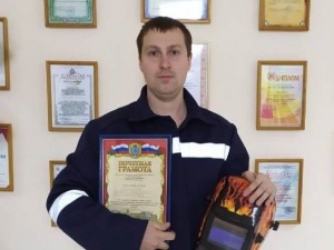 Электрогазосварщик Вадим Тихомиров признан одним из лучших в Нижегородской области