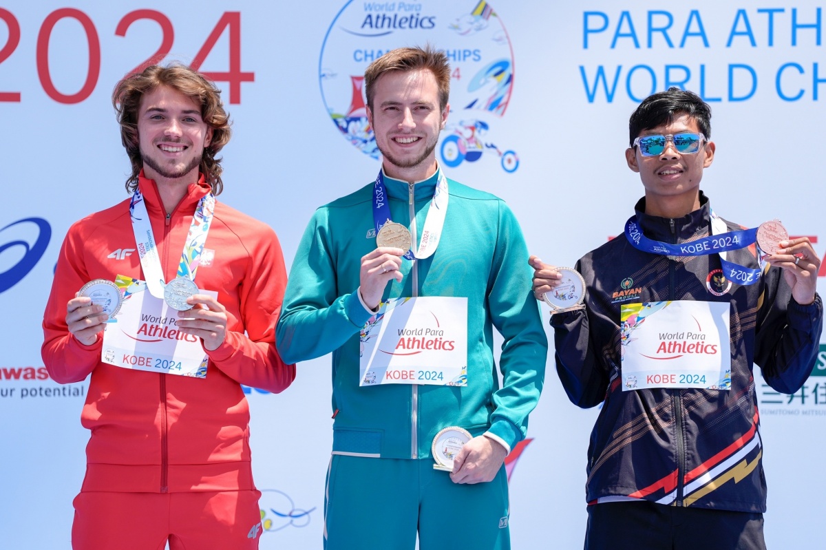 Паралимпиец из Дзержинска взял золото на чемпионате мира по легкой атлетике