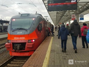 Число электричек от Нижнего Новгорода до Балахны возрастет с 8 декабря