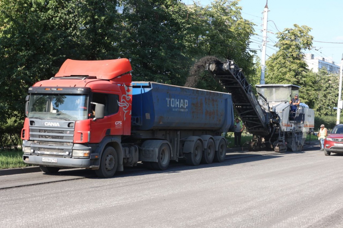 Ремонт проспекта Циолковского стартовал в Дзержинске