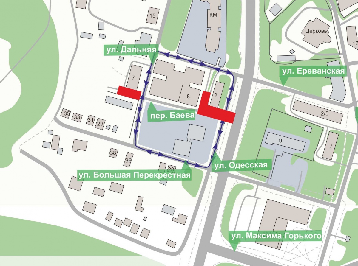 Две улицы перекроют в Нижнем Новгороде до конца сентября - фото 1