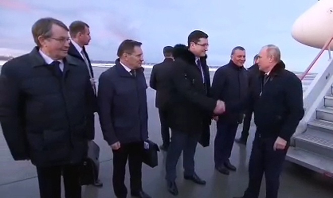 Песков объяснил, почему Путин и Никитин были без масок в Сарове - фото 1
