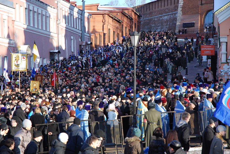 Площадь народного единства в нижнем новгороде фото