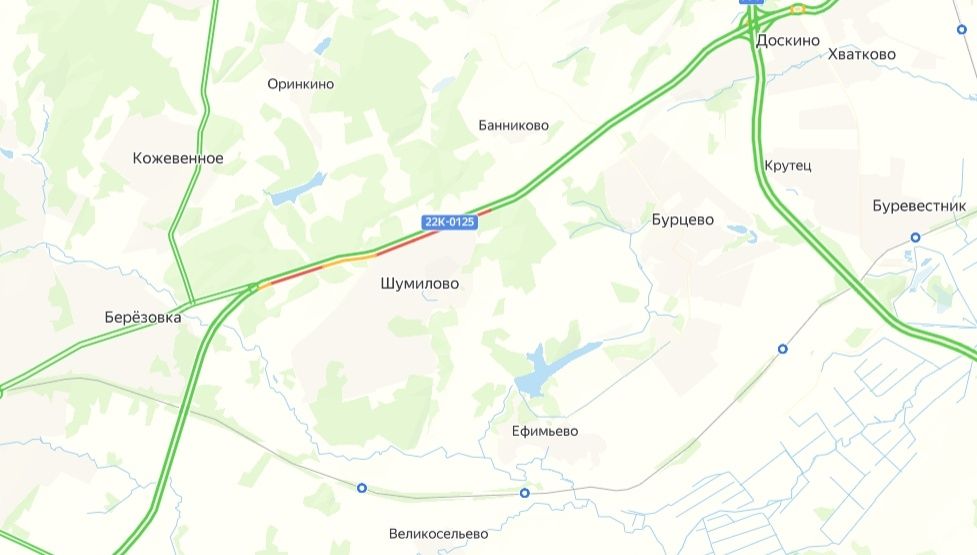 Многокилометровые пробки сковали подъезды к Нижнему Новгороду
