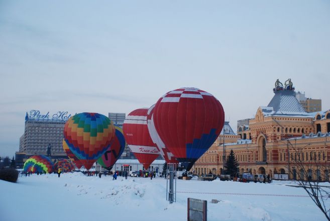 Гонка на воздушных шарах стартовала в Нижнем Новгороде (ФОТО) - фото 22
