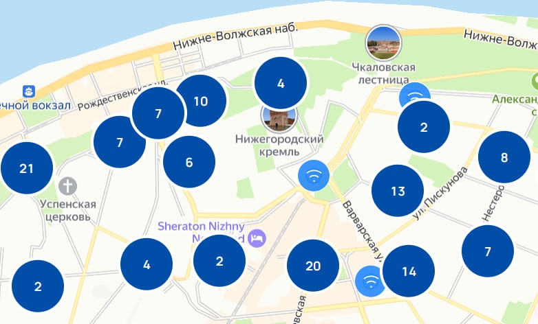 Бесплатный Wi-Fi в Нижнем Новгороде: онлайн-карта со всеми точками - фото 1