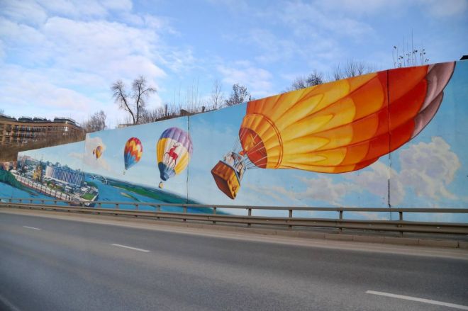 Новое граффити о Нижнем Новгороде появилось на метромосту - фото 3