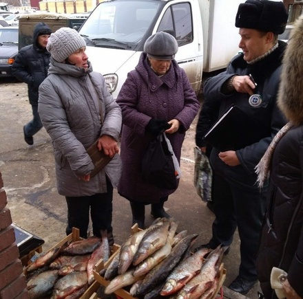 В Сормове из незаконной торговли изъяли 45 кг рыбы