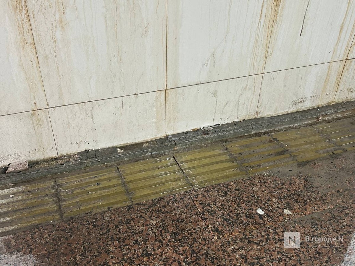 Нижегородцы жалуются на потоп в подземном переходе на площади Лядова