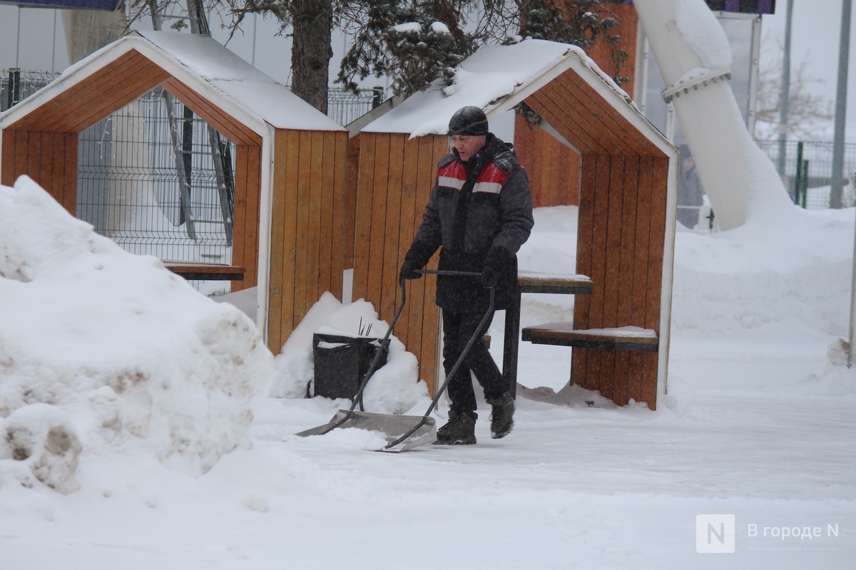 Снежный циклон &laquo;Валли&raquo; обрушился на Нижний Новгород: фоторепортаж - фото 1
